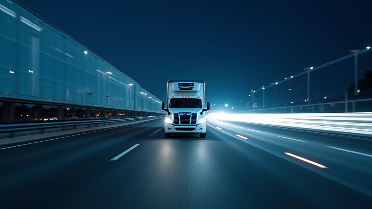 Pharma truck delivery